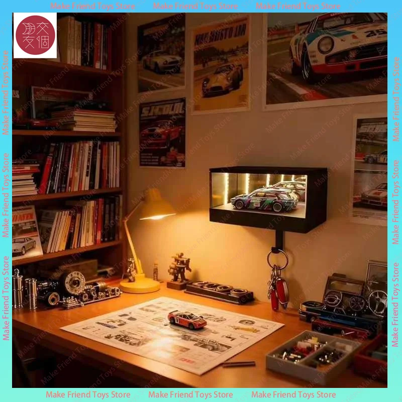 إنفينيتي المرآب المفاتيح شماعات Keypit المرآب مفتاح حامل سباق السيارات مفتاح حامل جدار جبل مع Led مفاتيح السيارة عرض ثلاثية الأبعاد مفاتيح الرف