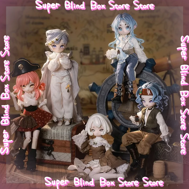 

Новая фигурка 1/8, слепая коробка, Shugafairy, пиратский потерянный буй, серия, милая кукла Bjd, коллекционное украшение, подарок, загадочная коробка, игрушки