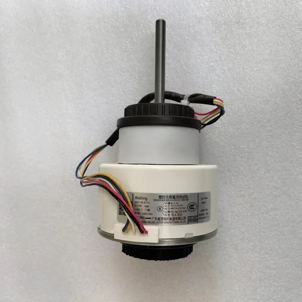 

New For TCL Air Conditioner Indoor Unit DC Fan Motor ZKFP-45-8-111 DC310V 45W 1400r/min ZWK465B00501 Conditioning Parts