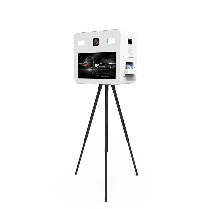 Phoprint DSLR Photobooth Shell Machine Selfie Station Kiosk DNP HITI Printer Instant Print Touch Screen