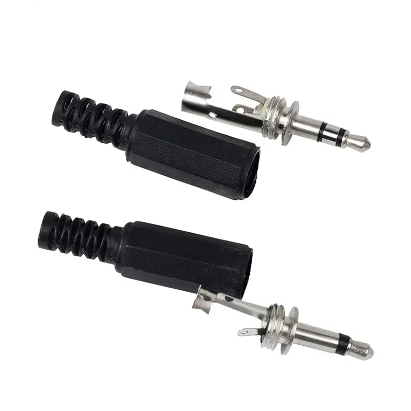 1/3/5PCS 3.5mm 2/3/4 Pole Audio Plug Jack Male Female Soldering Connector for DIY Headphone Earphone Repair Replacement - Detail 1