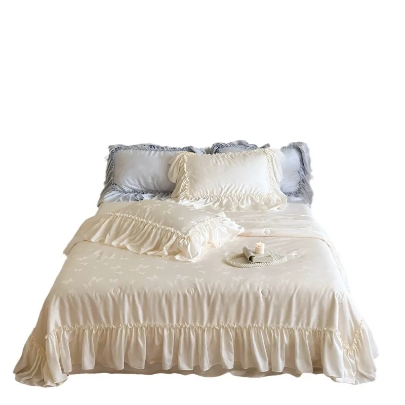 

Summer Lenzing Tencel summer cool quilt, four-piece ice air conditioner quilt