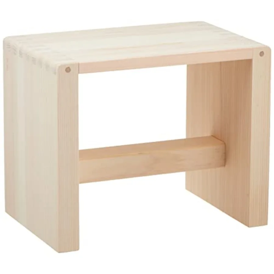 

Кресло для купания Yamako Natural (прибл.) 10,2 x 6,7 x 8,3 дюйма. Легкий и прочный, с текстурой под дерево, с нескользящим покрытием.