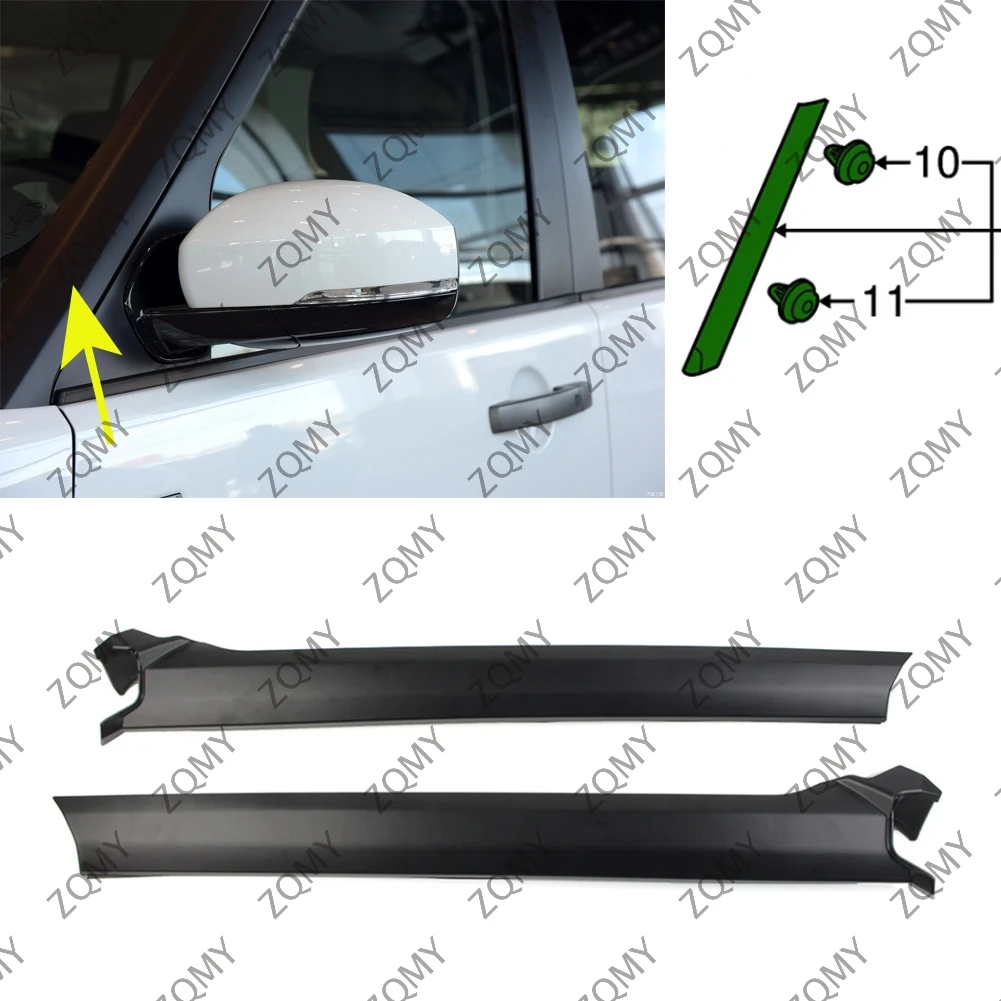 

1x Car Front Wind Shield A Pillar Trim Molding For Land Rover Discovery 3 LR3 2005-2009 For Discovery 4 LR4 2010-2016 LR046853