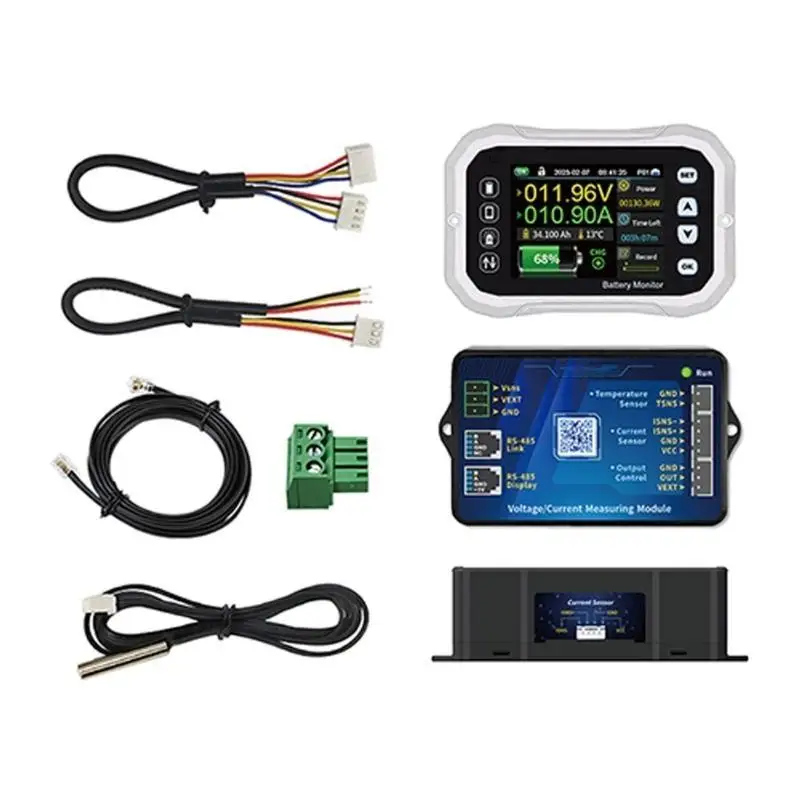 

KH140F Bluetoothcompatible Battery Monitor 0-120V 0-100A/400A/600A Current Tester Capacity