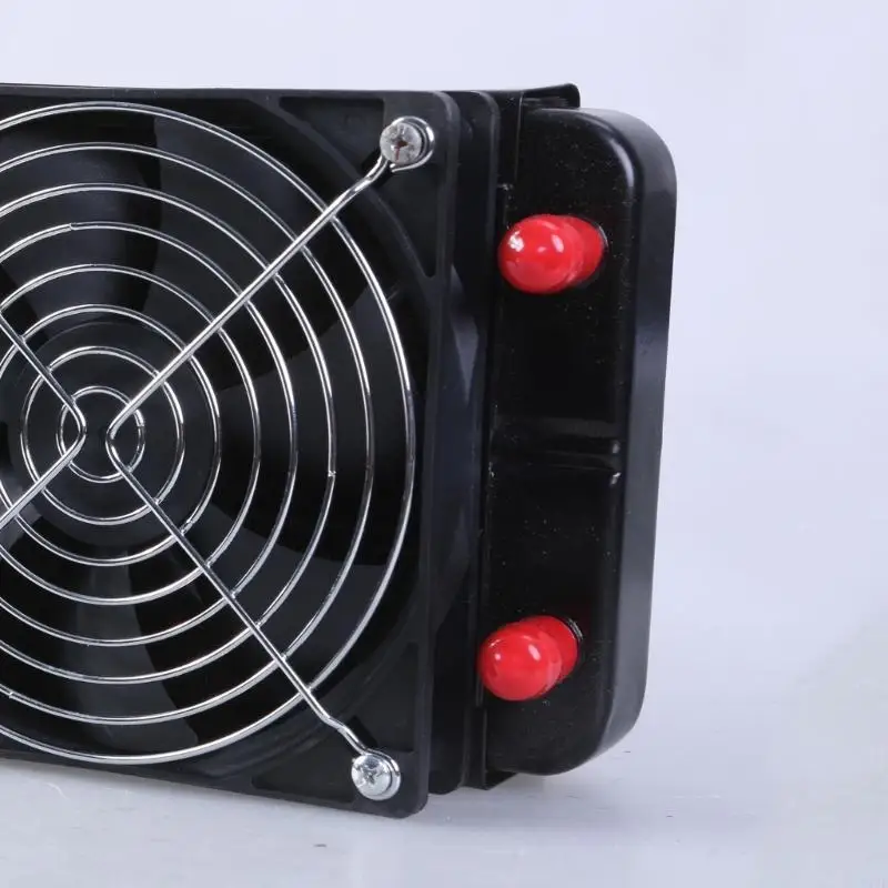 E1PF Computer Computer Computer Chaiator Water Cooler Cooler 2 Fans 240mm for CPU Deatink