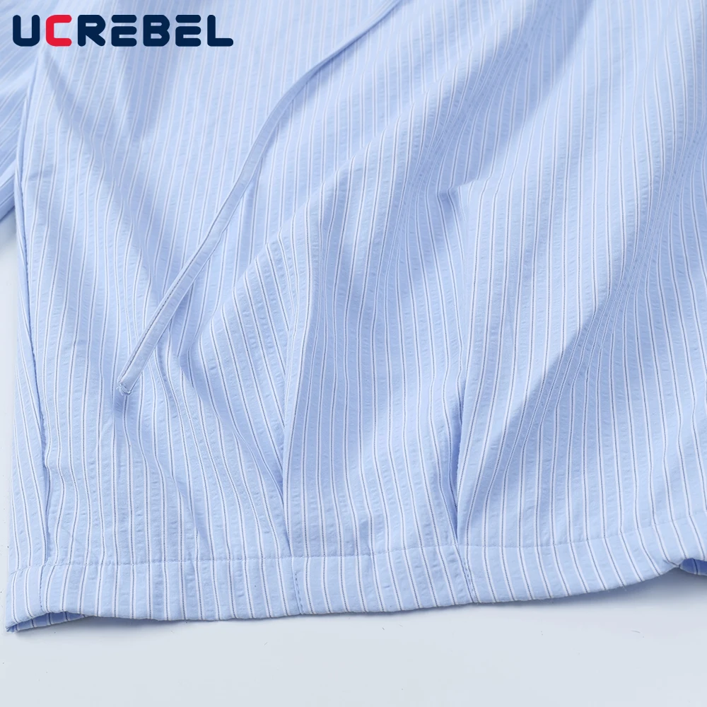 レター刺繍ストライプワイドレッグパンツメンズ取り外し可能バットカーテンヒップホップハイストリートゴムウエストプリーツバギーパンツメンズ