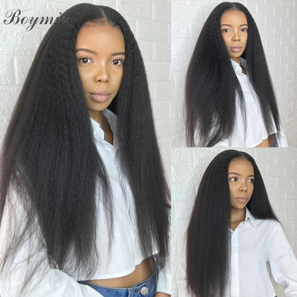 Kinky Straight Human Hair Extension Brazilian Remy Human Hair Bunldes Weft 100g/pack Kinky Straight Hair Extension For Black