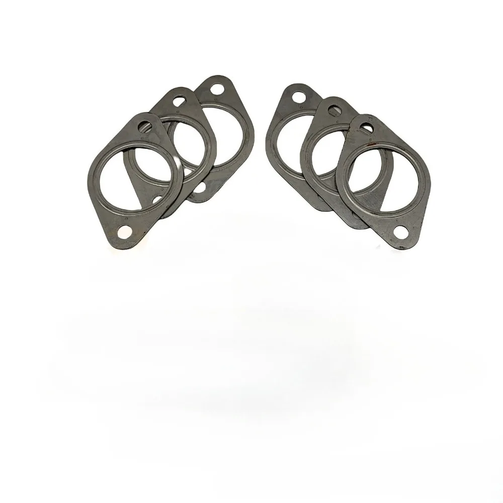 Original High Quality New For 6Pcs 3929012 Exhaust Manifold Gaskets Compatible With Cummins 6CT EngineEngine 3066 C6.4