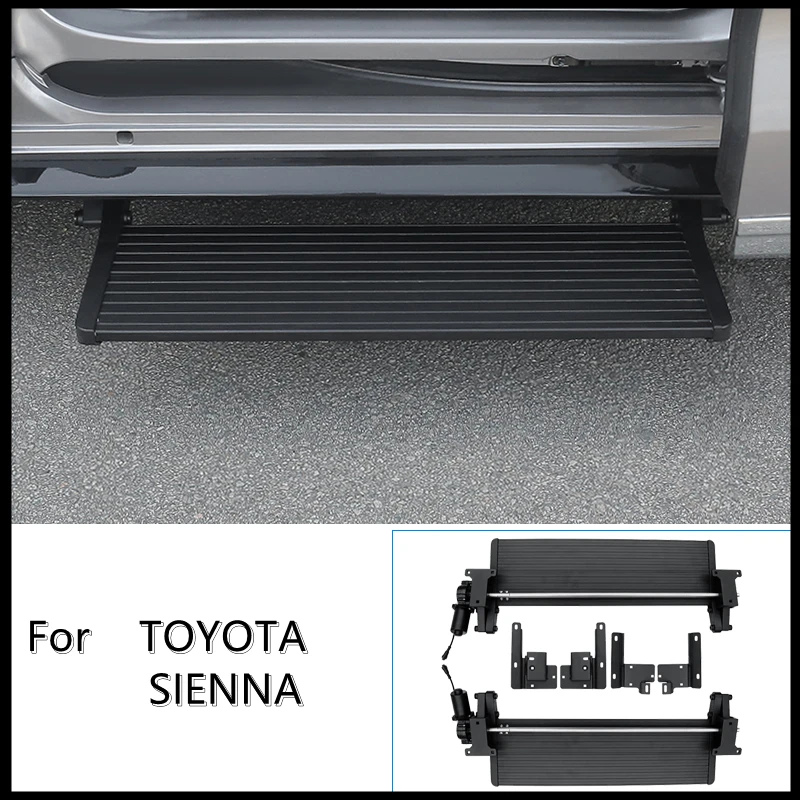 

Автоматический боковой шаг для TOYOTA SIENNA 2021, 2022, 2023, 2024, электрическое управление, подножки, переключатель, управление дверью, балка Nerf