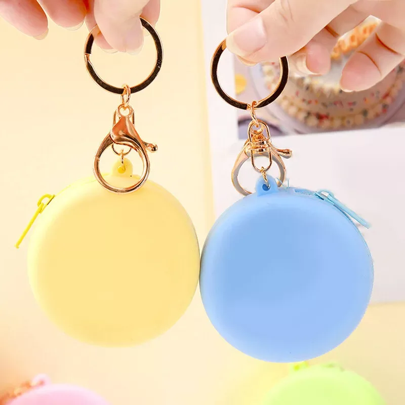 

Coin Purse Flexible Change Pouch Keychain Holder Lightweight Small Wallet For Kids Gifts Everyday Use