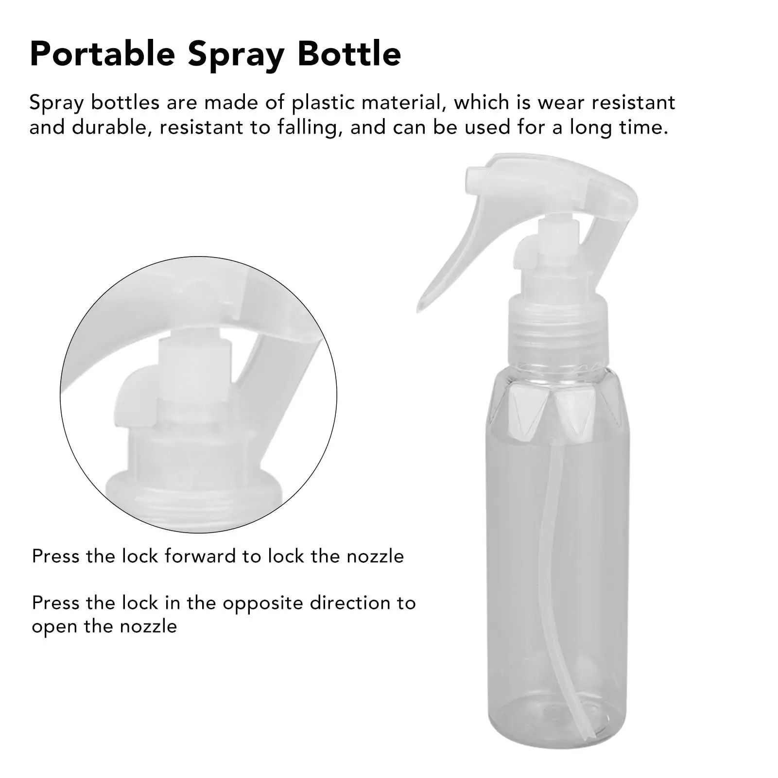 Travel Spray Bottles - Convenient and Compact Containers for Lotions and Alcohol