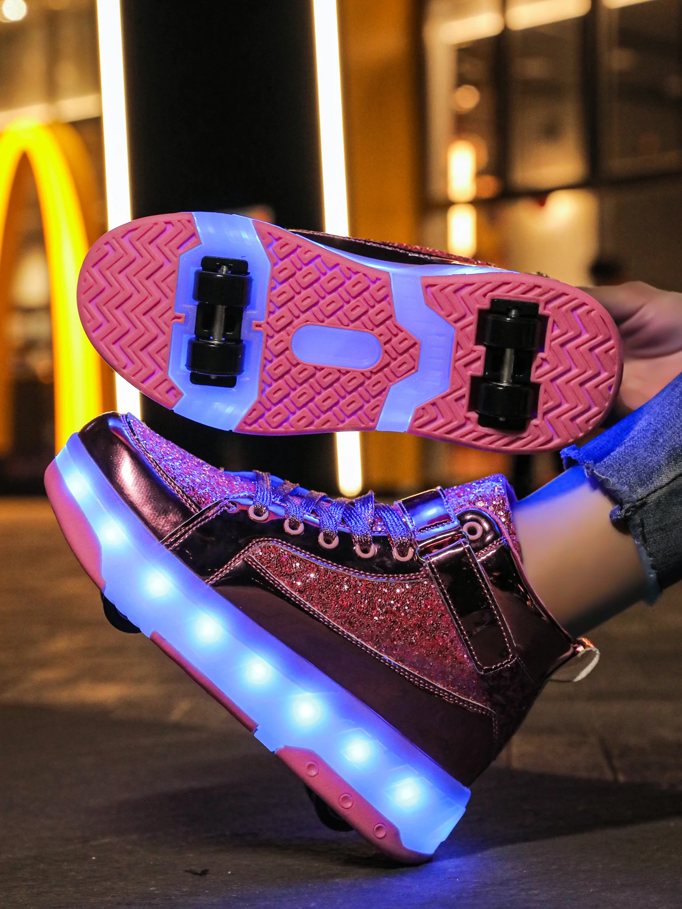 

Модная и модная прогулочная обувь для детей и подростков, обновленная версия, повышенная стабильность, съемная спортивная обувь двойного назначения.