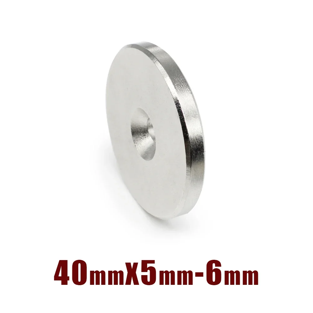 

1/2/5/10/15/20PCS 40x5-6 mm Circular Magnets 40x5-6 mm For Home Refrigerators, Offices DIY