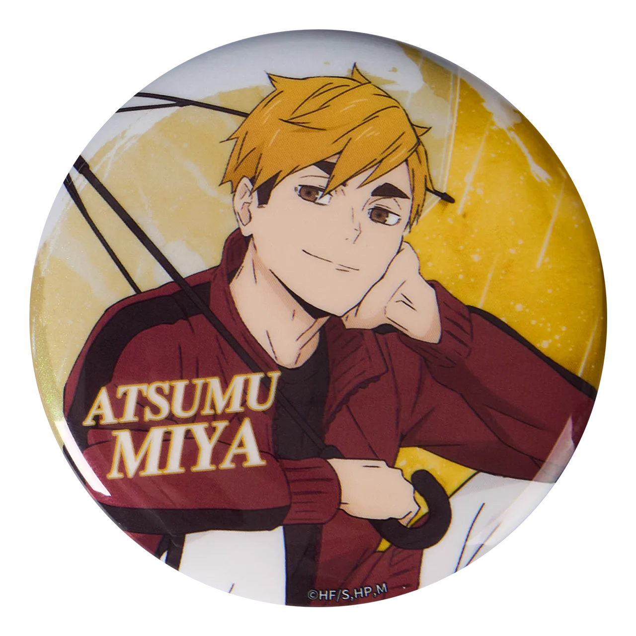 58mm Anime Haikyuu Oikawa Tooru iwaizumi hajime Bokuto Kotaro Cosplay COSTUME Badge Pin SPTE Tinplate Brooch﻿ Prop Xmas Gilf