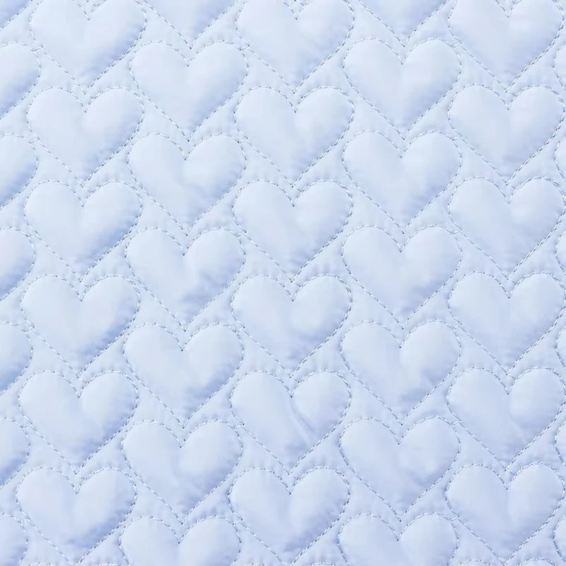 0.5 m/1 m 8 สี Love คลิปผ้าฝ้ายผ้าสําหรับเสื้อแจ็คเก็ตที่อบอุ่นกระเป๋าผ้าฝ้ายเสื้อผ้าปูที่นอนหมอนทําด้วยมือ DIY เย็บผ้า