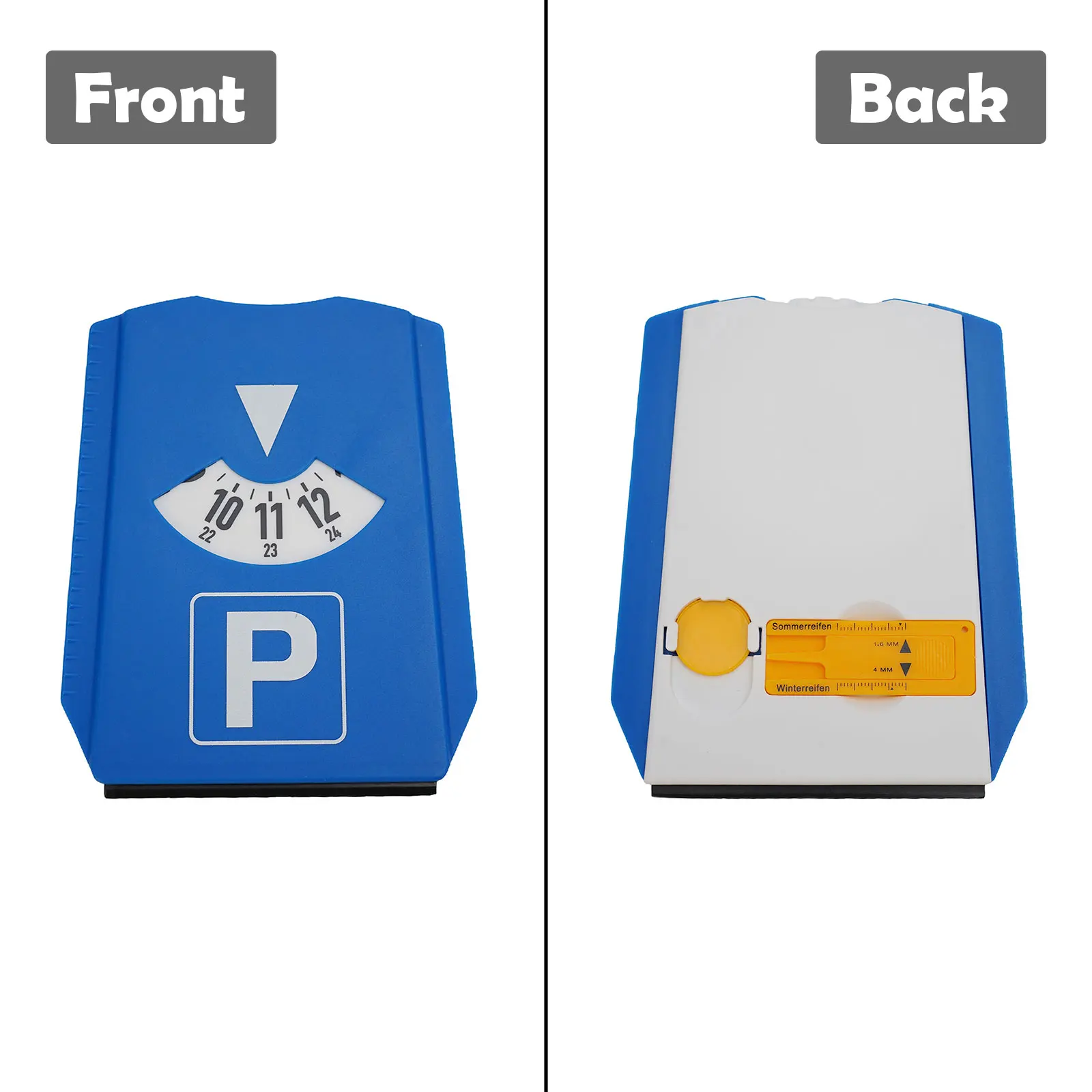 Timer Parking Meter Timer PP Material Practical Reliable 15.4*12.4*0.8 Cm Accurate Parking Tracking Accessories