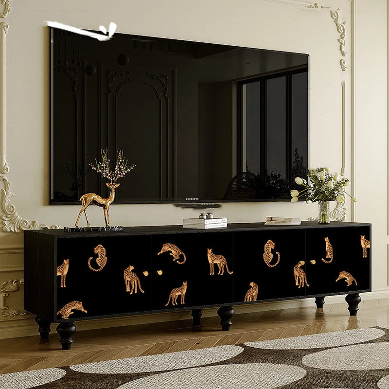 

Luxury trendy French Cream style tv cabinet Storage Nordic Delicacy TV Stands Premium mobiletto per tv Living Room Furniture