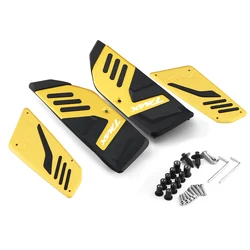 Motorcycle Footboard Steps Motorbike Foot Footrest Pegs Plate Pads For Yamaha T-MAX 530 SX/DX 2017 2018 2019 2020 2021 2022 2023