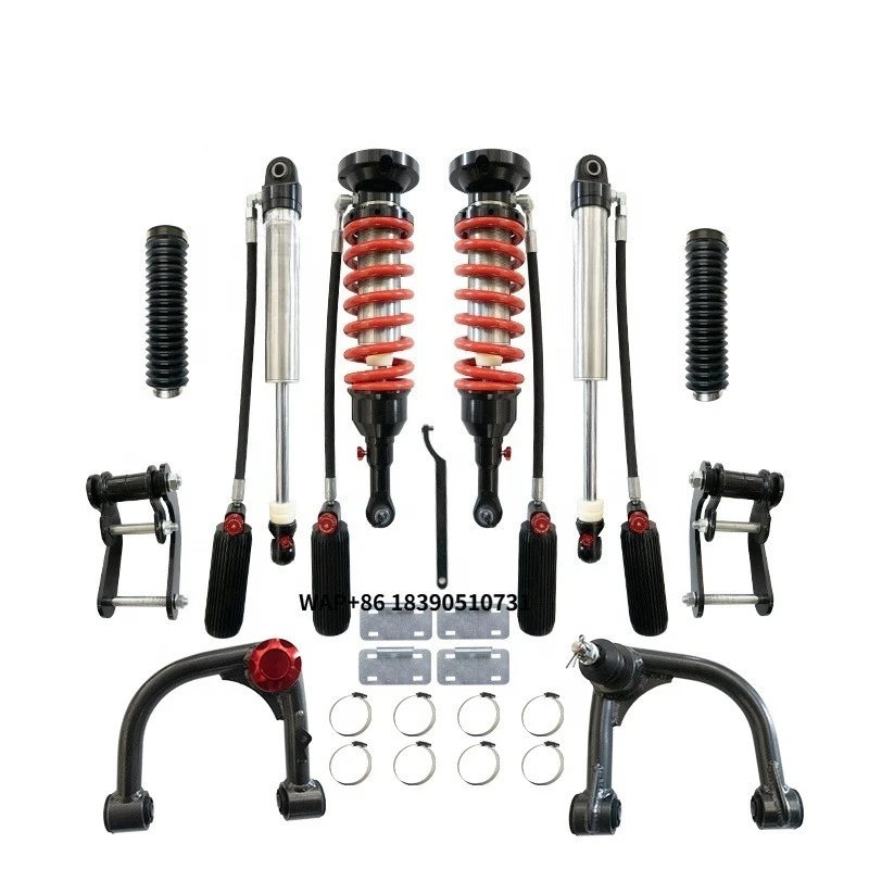 

Комплект регулируемых по сопротивлению сжатию и отбиванию амортизаторов Aumer для подвески 4x4, амортизаторы для ML MQ Triton L200