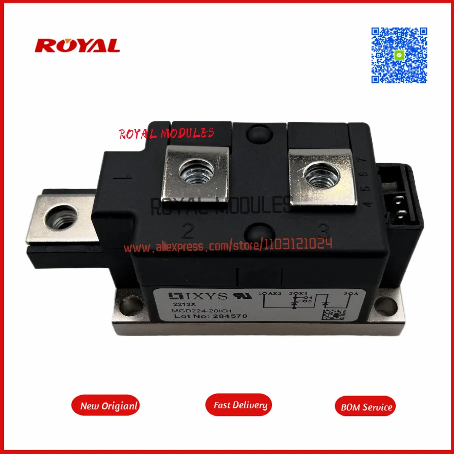 MCD224-20IO1 MCD224-22/18/16/14/12IO1 New Original Module