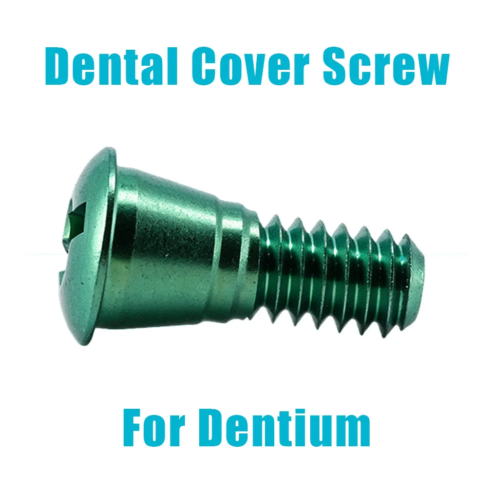 10Pcs Dental Implant Cover Screw Compatible with Dentium System Surgical Component Precision Dentistry Clinic Supplies Lab Tool