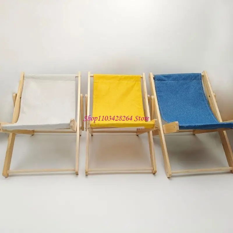 دعائم تصوير للأطفال كرسي الشاطئ الخشبي لحديثي الولادة لالتقاط الصور وأثاث الأطفال الرضع لتزيين خلفية الصورة #1