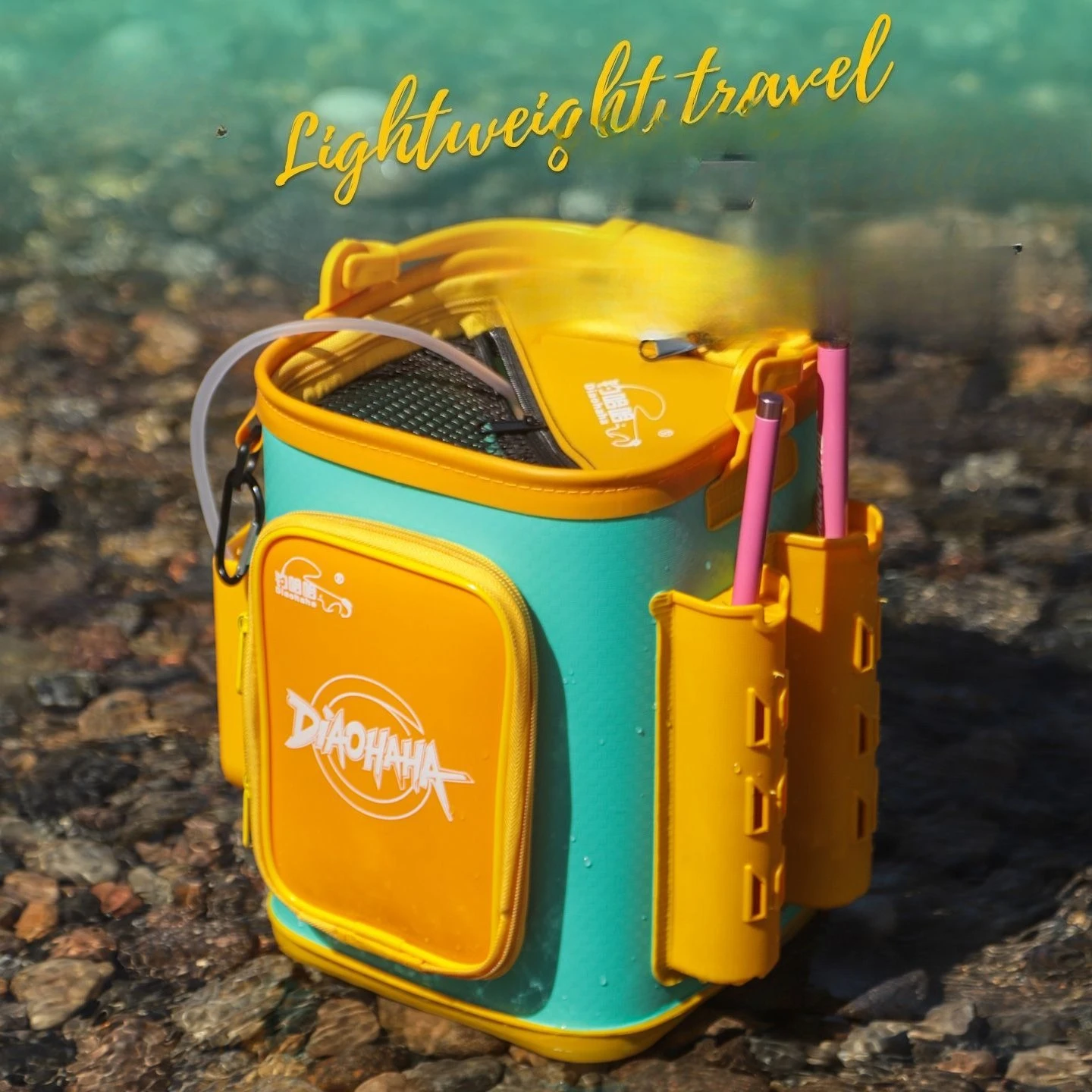 

Portable Fishing Bucket - Multi-Functional Foldable Fish Keeper with Storage |Stylish & Practical for Anglers&Outdoor Adventures