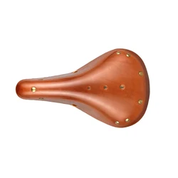 WALGUN RR175 Retro bike saddle soft leather bicycle saddle women men for vintage handmade city commuter electric e-bikes parts