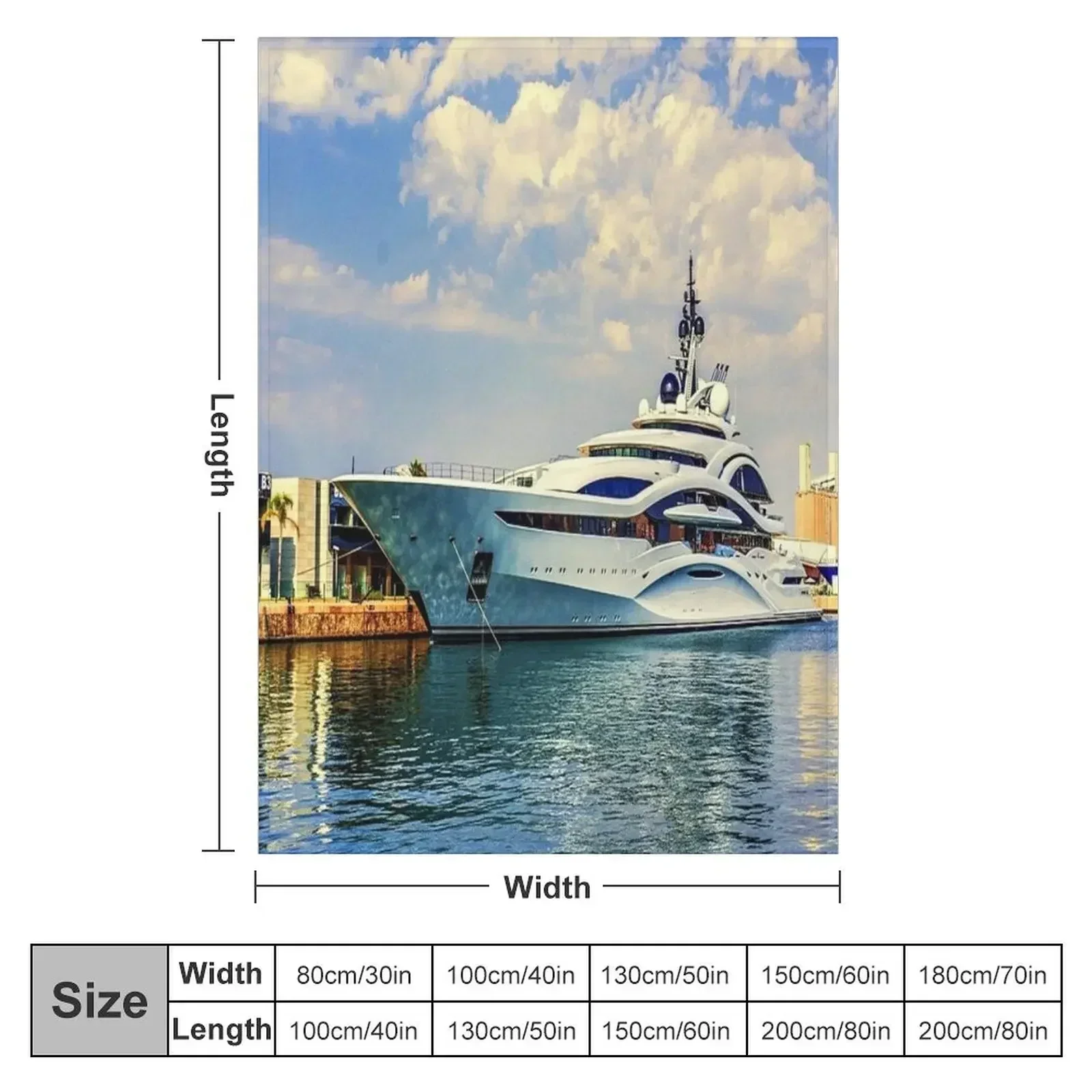 Mega Yacht Throw Blanket Beautifuls Comforter Flannel Fabric blankets ands Polar Bed covers Blankets