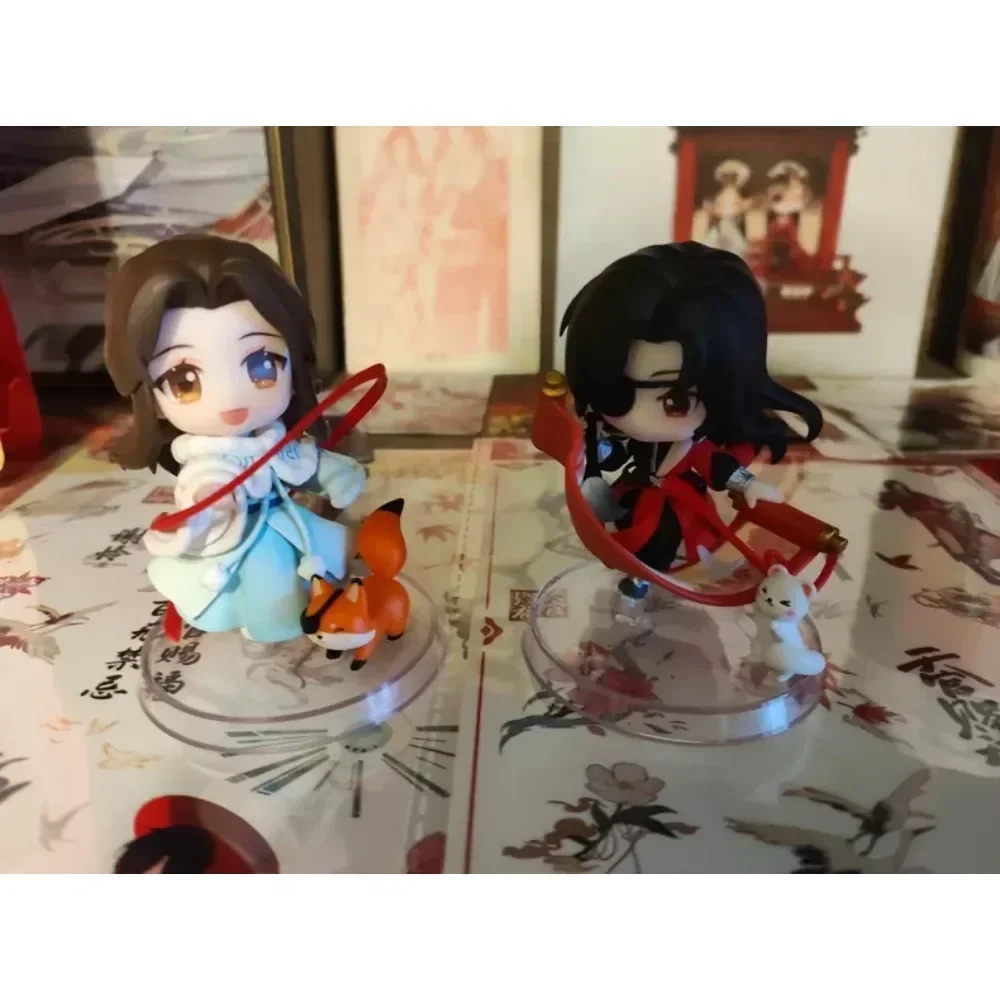 หุ่นแอ็คชั่น Tian Ci Fu Xie Lian Hua Cheng huaqianjie Q เวอร์ชั่นอนิเมะเครื่องประดับตุ๊กตาน่ารัก