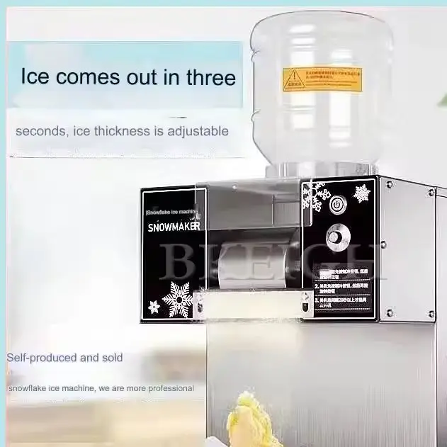 

Commercial High-Quality Multi-Function Shaved Ice Machine Snowflake Mold Small Ice Sand Maker for Business Use