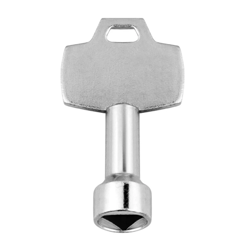 Triangles Socket Spanner Key, Electrical Cabinet Gas Water Meter Key for Elevator Lift Door Triangles Panel Lock Dropship