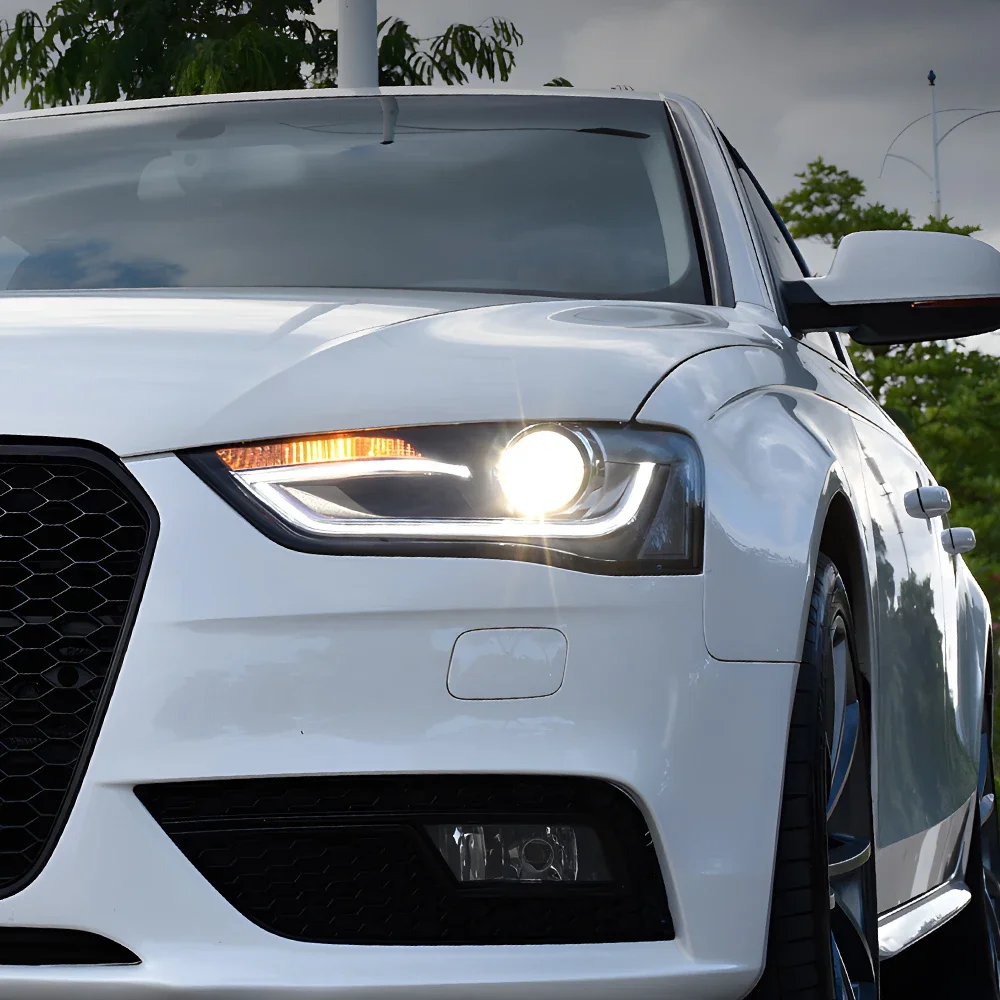 

Auto Headlights Assembly For Audi A4 A4L RS4 S4 B8.5 2013-2016 Upgrade High Configure LED Projector Lens Car lights Accessories