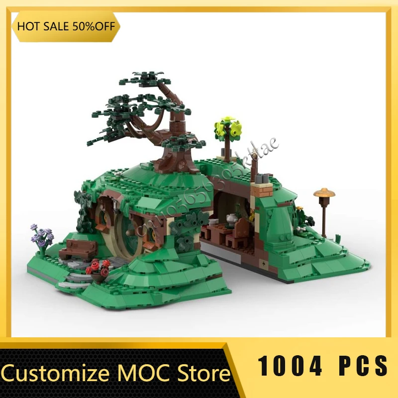

1004 Parts Famous Fantasy Novel Series MOC Bookends Model DIY Creative Idea Children Popular Toys Assembly Puzzle Festival Gifts