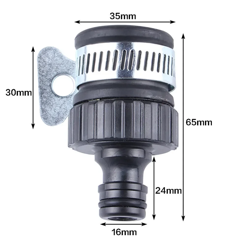 Trwały uniwersalny kran z wodą Adapter wąż z tworzywa sztucznego montaż nawadniania ogród nadaje się do przenoszenia 14-24mm średnica kranu