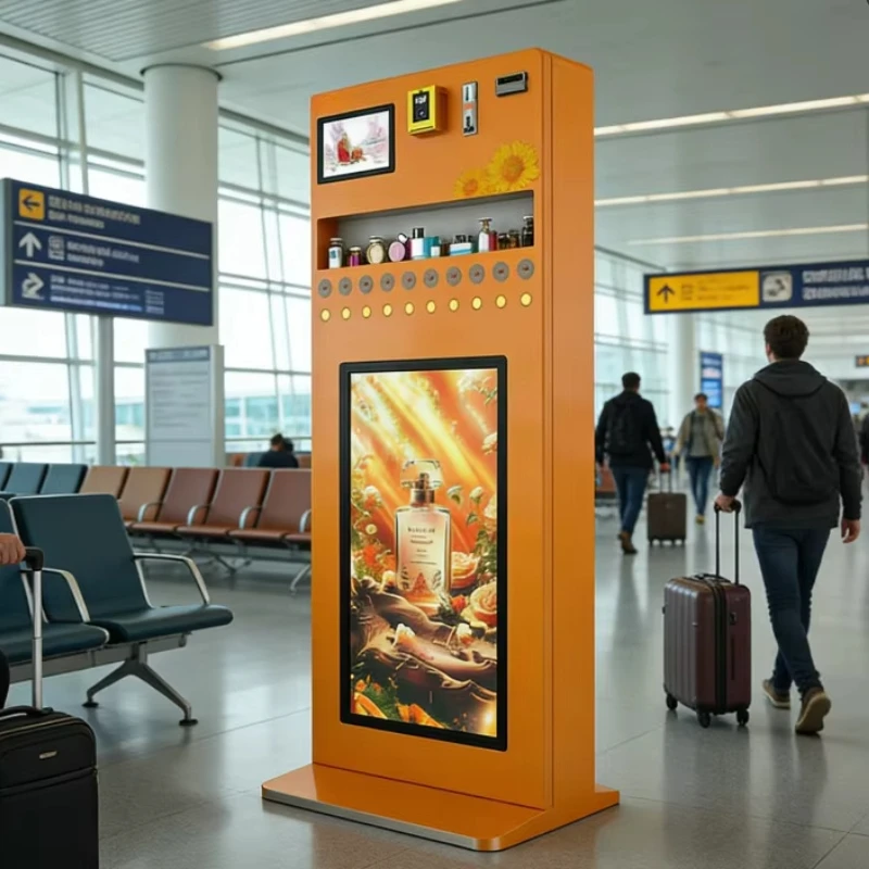 Customized Indoor Outdoor Perfume Vending Machine Automatic Smart Fragrance Kiosk Waterproof Dustproof 24H Unattended for Street