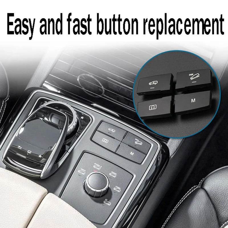 Car Downhill Auxiliary Switch Shift Button Multi-Function DSR Switch Shift Button For Mercedes W166 ML-Level GLE320