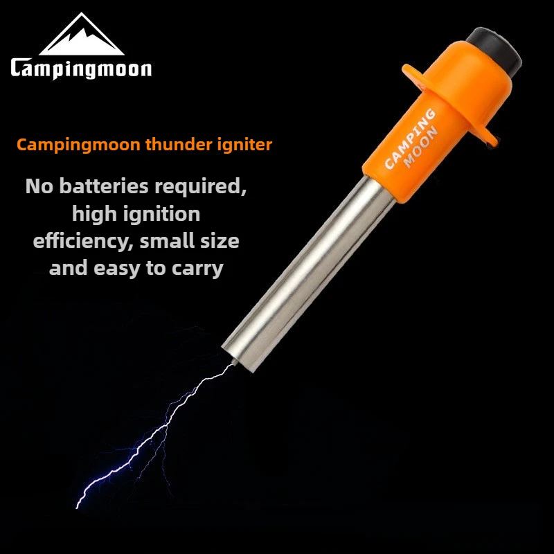 CAMPINGMOON Color Random Portable Lightning Igniter, Flameless Stove Electronic Igniter, Piezoelectric Igniter