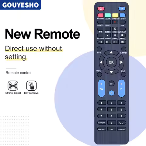 New for TD Systems K50DLY8US K55DLY8US LED HDTV TV Remote Control