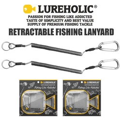 Lureholc 25cm~100cm Lure Fishing Lanyards Boating Multicolor Ropes Kayak Camping Secure Pliers Lip Grips Tackle Tools