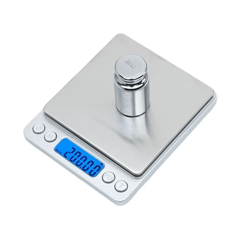 3000g X 0.1g Digital Gram Scale Pocket Electronic Jewelry Weight Scale 500g X 0.01g Scale / NO Retail Packaging