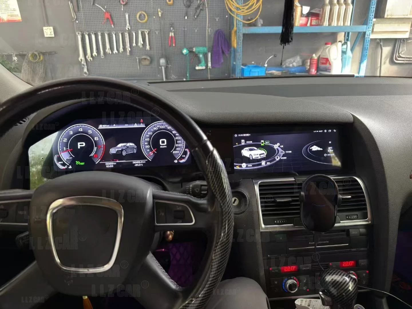 For Audi Q7 4L 2005-2015 Car LCD Dashboard Digital Cluster Virtual Cockpit Android Car Radio Wireless Carplay Autoradio stereo