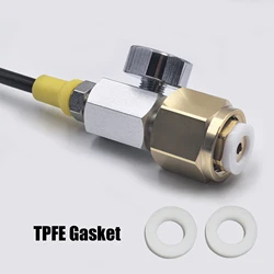 Kit adaptador llenado tanque CO2 máquina agua soda desconexión rápida