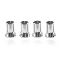4Pcs Car Aluminum Alloy Valve Stem Cover Universal Auto Wheel Tires Tyre Hex Valve Caps Caps Sleeve Car Exterior Accessories