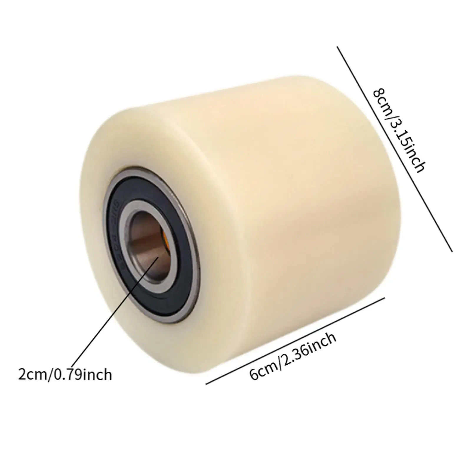 ชุดประกอบล้อขับเคลื่อน, ล้อรถยกพาเลทไฟฟ้า, พรีเมียม, 6204