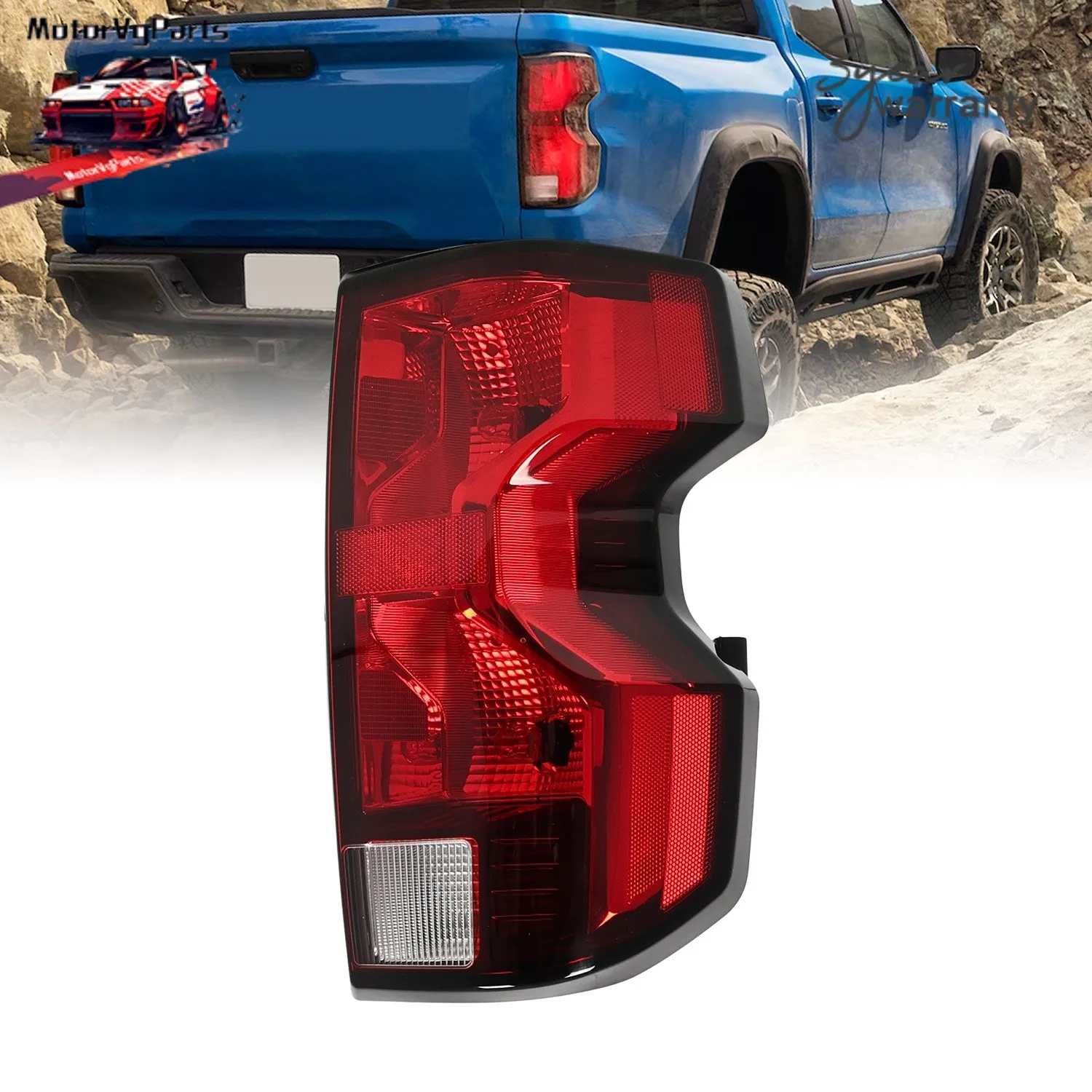 For 2023-2025 Chevy Colorado Halogen TaiL Light Brake Lamp Passenger Right