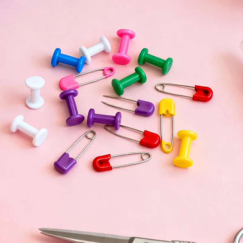 

100PCS 40mm/54mm Stainless Steel Baby Safety Pins - Child Clothes Tags, Soft & Secure Fasteners for Baby Clothing DIY