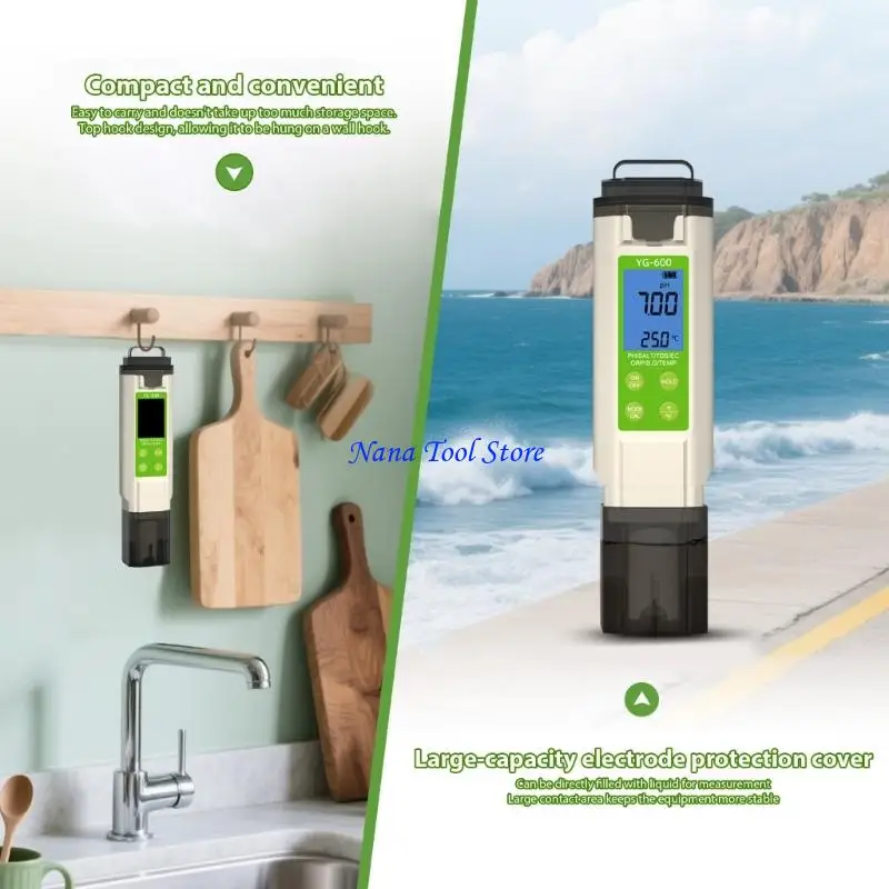 31GJ Integrated Water Quality Tester Denial Battery Denial Reagent Powder Required For Home Outdoor Use