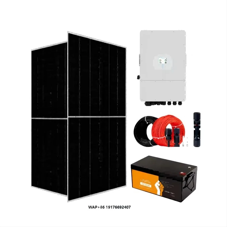 Complete Set Solar Panels System 5kw 10kw 20kw Off Grid Hybrid Solar Energy Storage System for the House